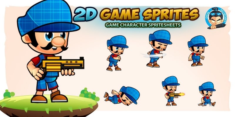 Doni 2D Game Character Sprites