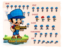 Doni 2D Game Character Sprites Screenshot 2