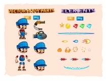 Doni 2D Game Character Sprites Screenshot 3