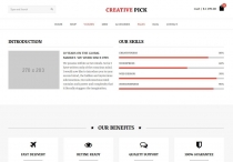 Creative Pick - Modern E-commerce HTML Template Screenshot 1