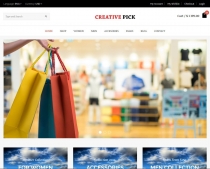 Creative Pick - Modern E-commerce HTML Template Screenshot 5