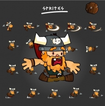 Viking 2D Character Sprites Screenshot 2