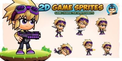 Fern 2D Game Character Sprites