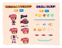 Cellen 2D Game Character Sprites Screenshot 3