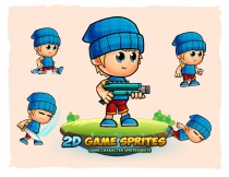 Lyndon 2D Game Character Sprites Screenshot 1