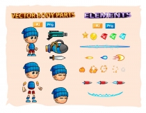 Lyndon 2D Game Character Sprites Screenshot 3