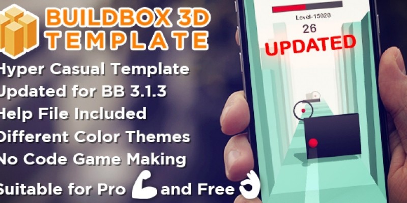 Amaze Ball 3D - Buildbox 3D Hyper Casual Template