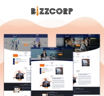 Bizzcorp - Business Finance HTML5 Template Screenshot 2