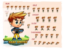 Liam 2D Game Sprites Screenshot 2