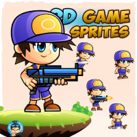 Joash 2D Game Character Sprites