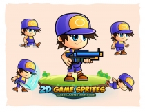 Joash 2D Game Character Sprites Screenshot 1