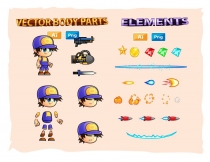 Joash 2D Game Character Sprites Screenshot 3