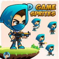 Assassin 004 2Game Character Sprites