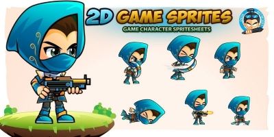 Assassin 004 2Game Character Sprites