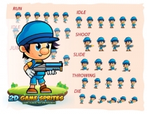Gerald 2D Game Character Sprites Screenshot 2