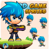 Bambi 2D Game Character Sprites