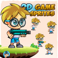 Janjo 2D Game Character Sprites 