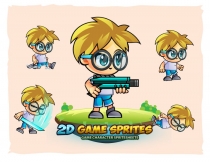 Janjo 2D Game Character Sprites  Screenshot 1