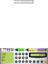 Calculator And Drawing App With AdMob Banner iPad Screenshot 1
