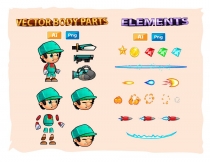 Leonard 2D Game Character Sprites Screenshot 3