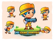 Rodge 2D Game Character Sprites Screenshot 1