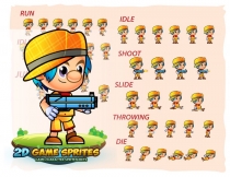 Rodge 2D Game Character Sprites Screenshot 2
