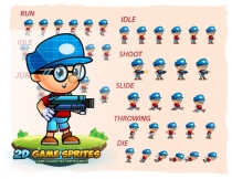 Lucas Game Character Sprites Screenshot 2
