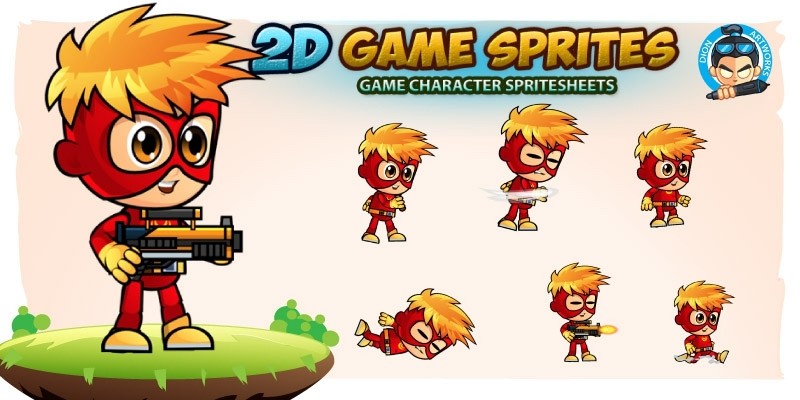 Alex Game Character Sprites