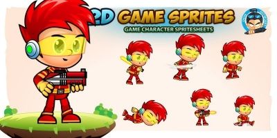 Jacob Game Character Sprites