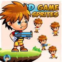 Daniel Game Character Sprites