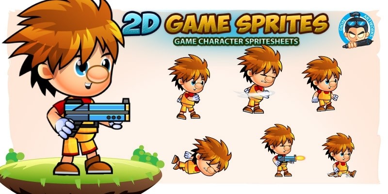 Daniel Game Character Sprites