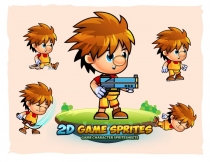 Daniel Game Character Sprites Screenshot 1
