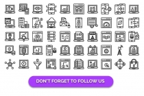 300 Online Earning Vector Icons Pack Screenshot 6