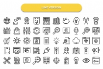 150 Web and SEO Isolated Vector Icons Pack Screenshot 5
