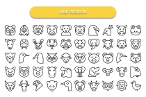 1200 Animal and Bird Isolated Vector Icons Pack Screenshot 9