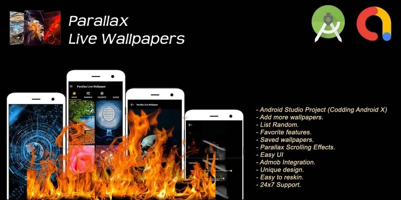Parallax Effect Live Wallpapers Android