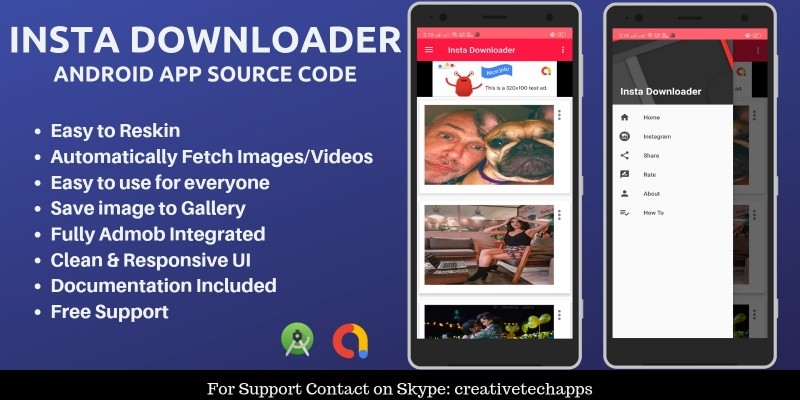 Insta Downloader - Android App Source Code