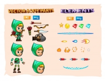 Archer02  Game Character Sprites Screenshot 3