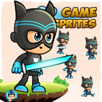 CatBoy Game Character Sprites