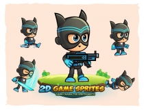 CatBoy Game Character Sprites Screenshot 1