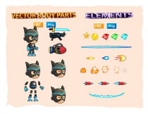CatBoy Game Character Sprites Screenshot 3