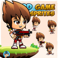 Gushion 2D Game Sprites