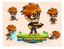 SuperBam 2D Game Sprites Screenshot 1