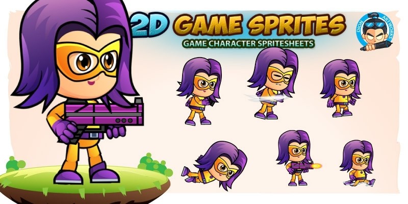 SuperJade 2D Game Sprites