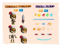 KnightRock 2D Game Character Sprites Screenshot 3