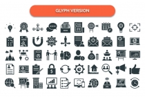 280 Project Management Isolated Vector Icons Pack Screenshot 4