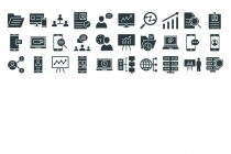 280 Project Management Isolated Vector Icons Pack Screenshot 6