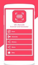 QR Barcode Scanner and Generator Android Screenshot 2