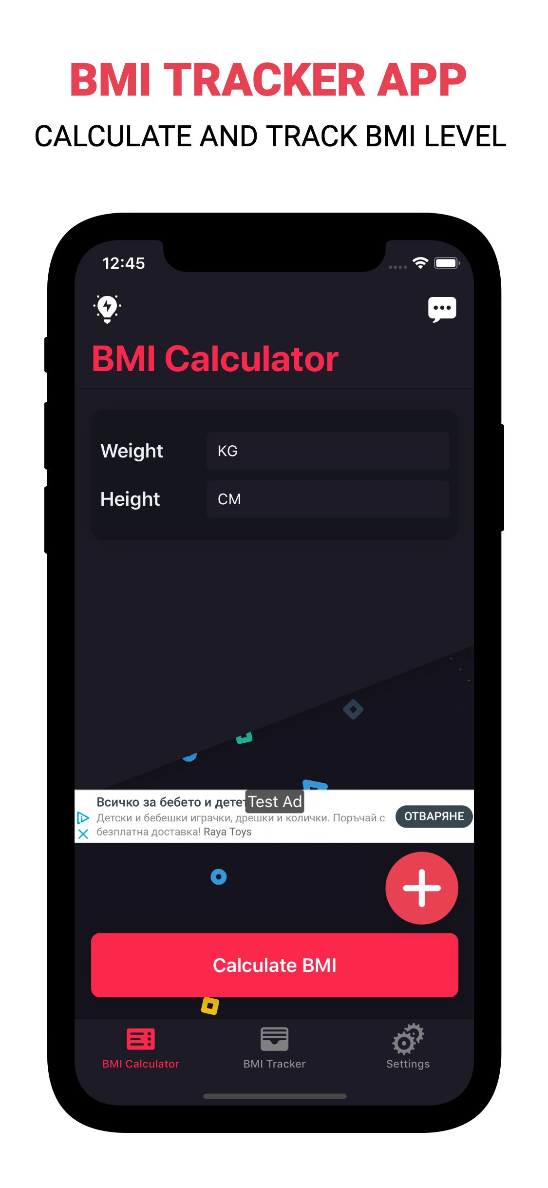 BMI Calculator and Tracker App iOS by Yuradolotov | Codester