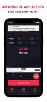 BMI Calculator and Tracker App iOS Screenshot 2